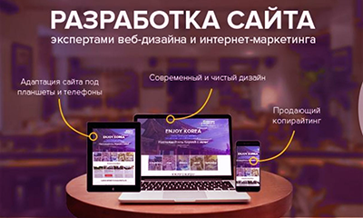Услуги 1 Разработка адаптивных сайтов под ключ